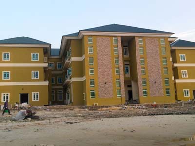 FRONT VIEW DORMITORY (COMPLETION)