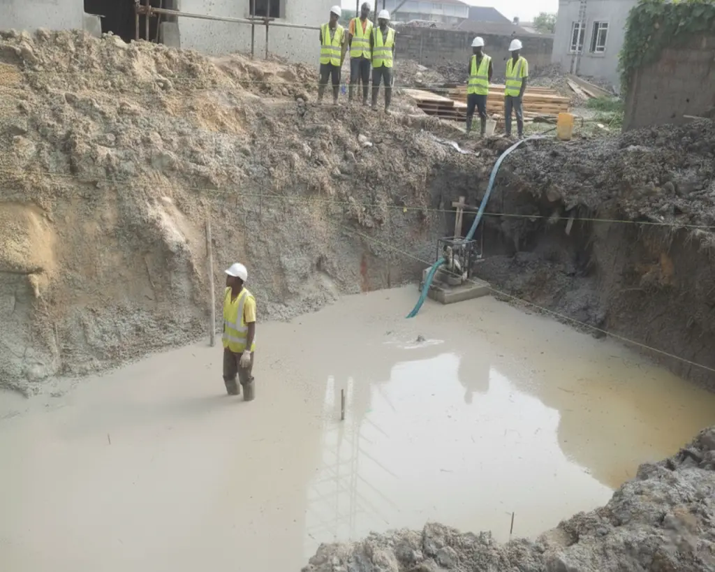 rc tanks-installation of rc tanks-sherman gray limited-construction in weak soils-septic tank installation